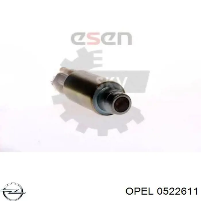 Трос ручного гальма задній, правий 0522611 Opel
