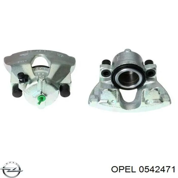 Купити 0542471 Opel Супорт гальмівний передній лівий