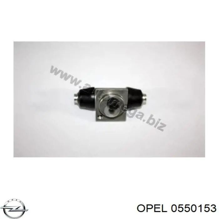 Циліндр гальмівний колісний/робочий, задній Opel 0550153 ціна, від 7.95 USD