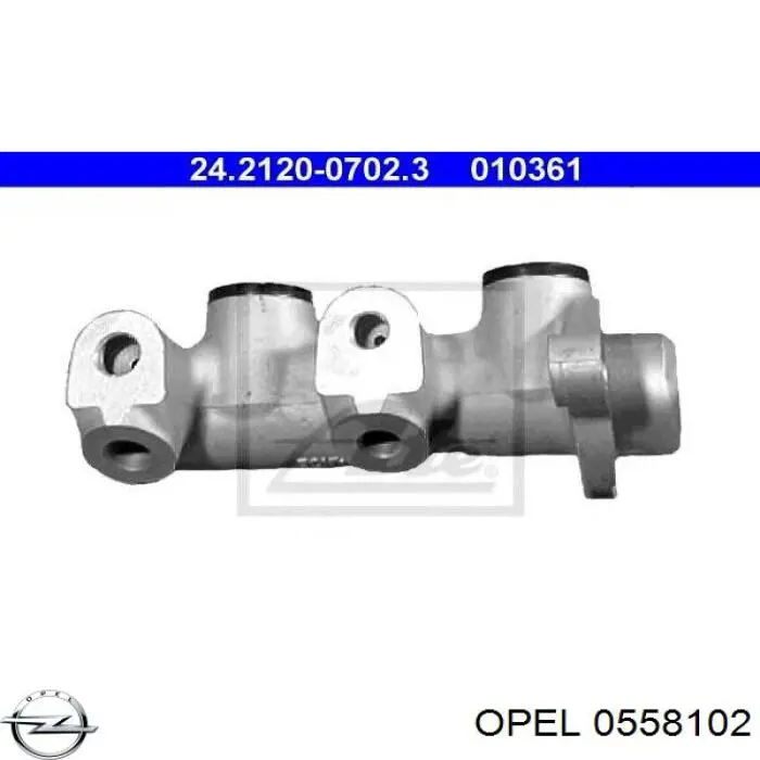 0558102 Opel Циліндр гальмівний, головний