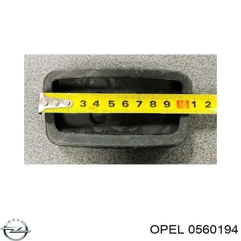 90468790 Opel Накладка педалі гальма