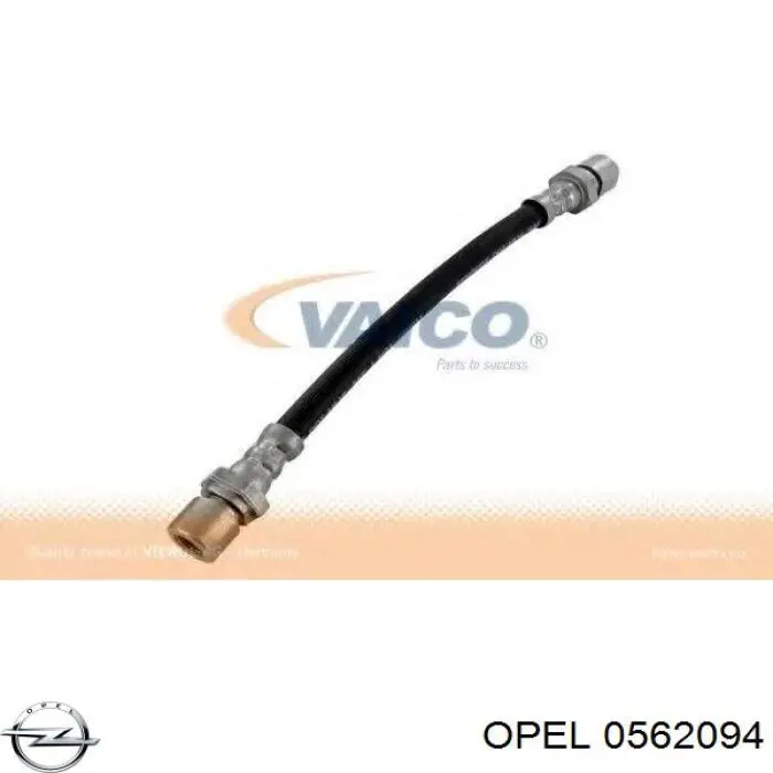 Шланг гальмівний задній Opel 0562094 ціна, від 4.08 USD