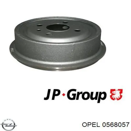 Купити 0568057 Opel Барабан гальмівний задній