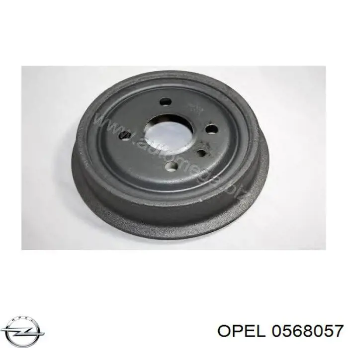 0568057 Opel барабан гальмівний задній