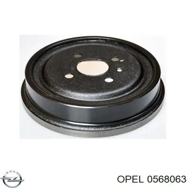 0568063 Opel Барабан гальмівний задній