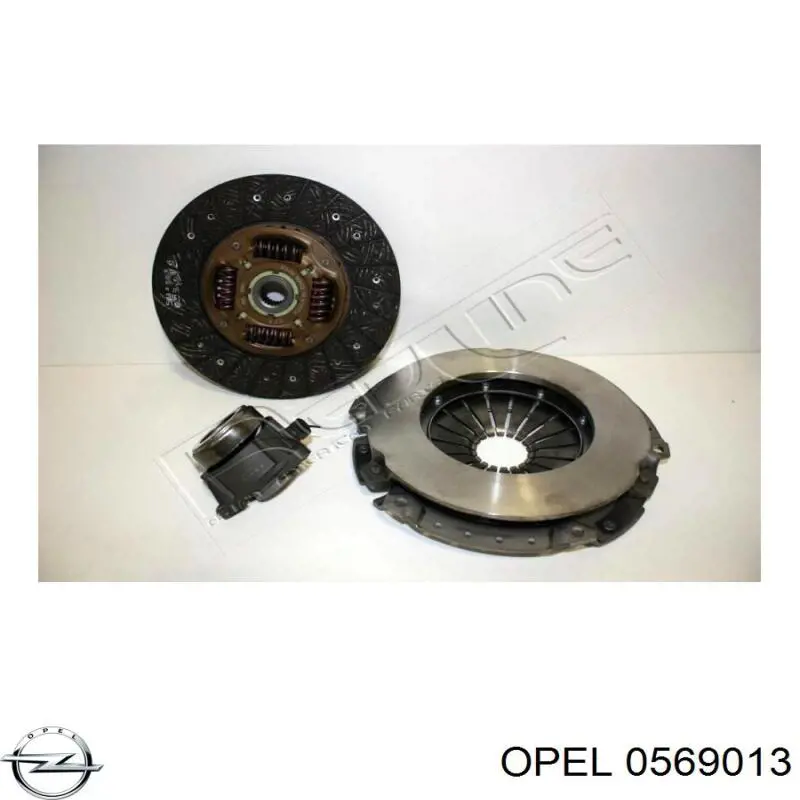 Гальмівні диски передні 0569013 Opel