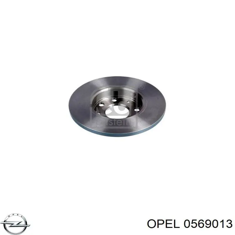 Купити 0569013 Opel Ротор гальмівний