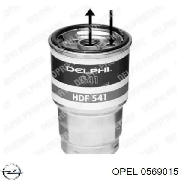 Диск переднього гальма Opel 0569015 ціна, від 47.87 USD