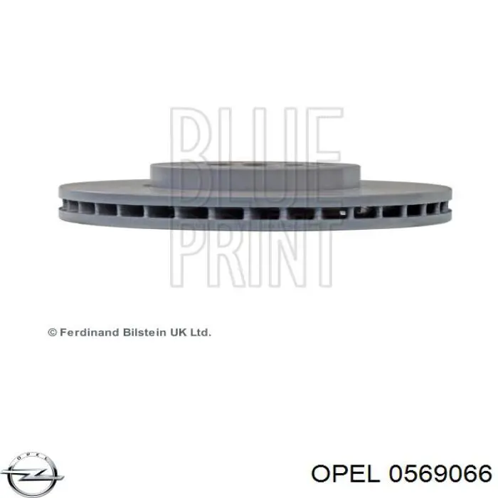 Купити 0569066 Opel Ротор гальмівний