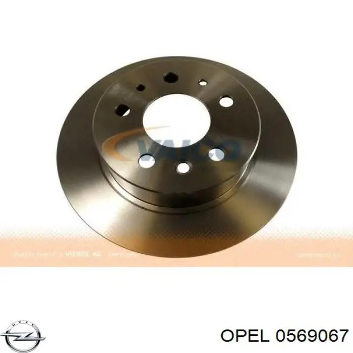 Купити 0569067 Opel Ротор гальмівний