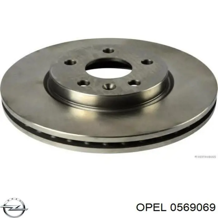 Купити 0569069 Opel Ротор гальмівний