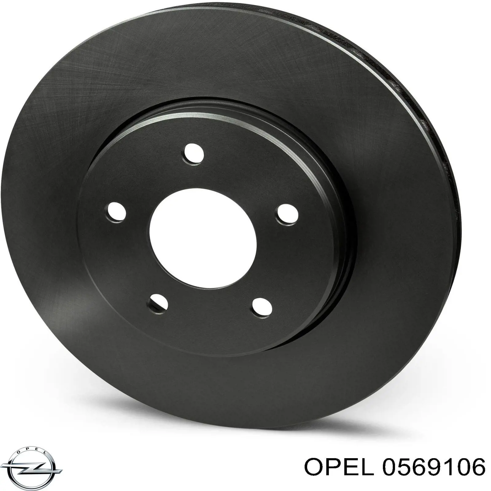 Купити 0569106 Opel Диск заднього гальма