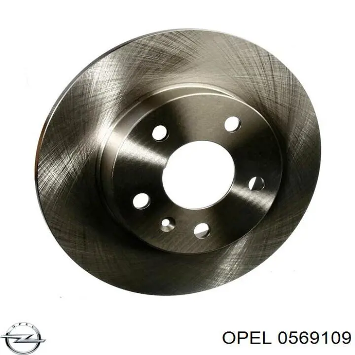 0569109 Opel Дискові гальма
