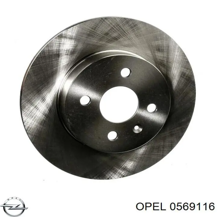 Задні дискові гальма Opel 0569116 ціна, від 29.07 USD