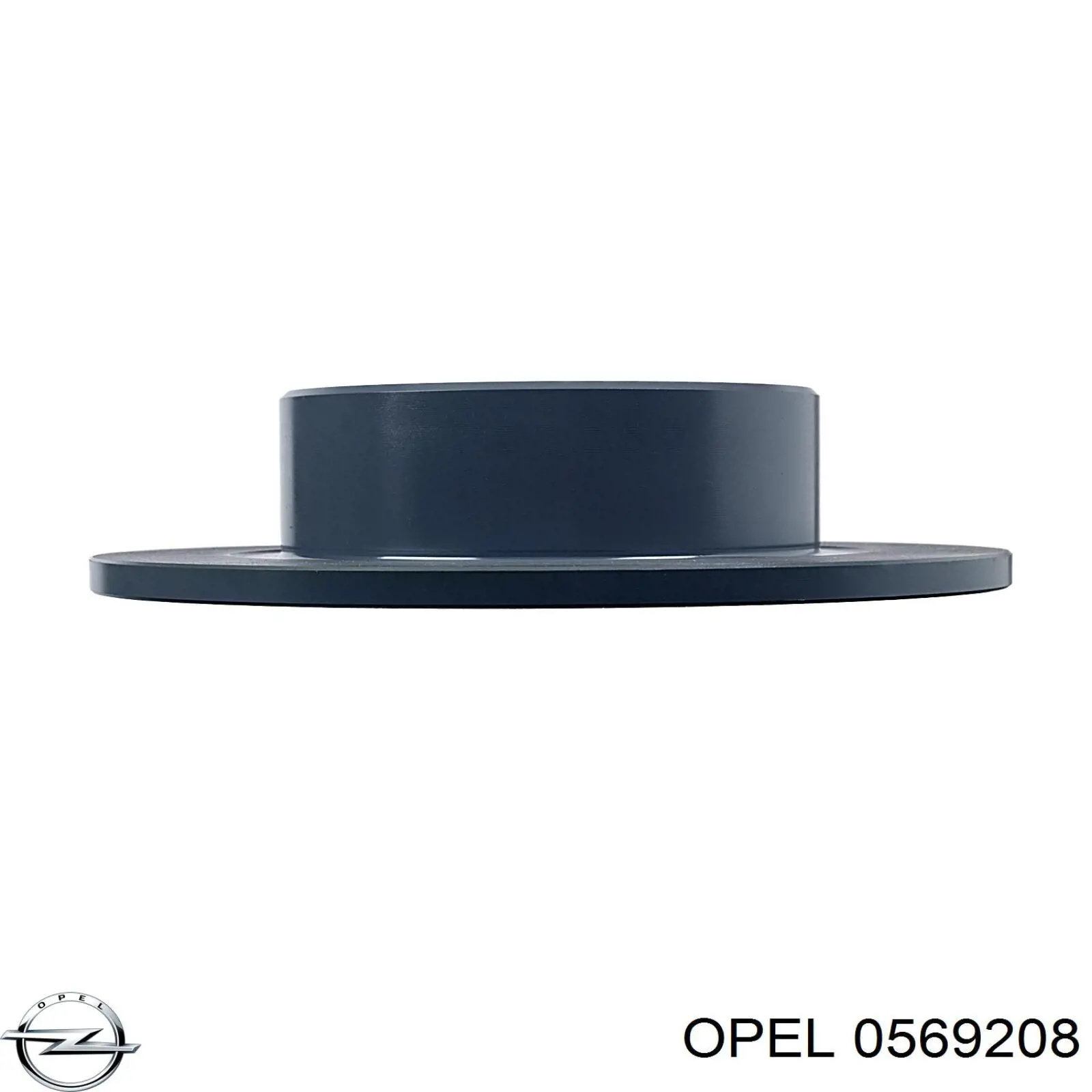 Купити 0569208 Opel Диск заднього гальма