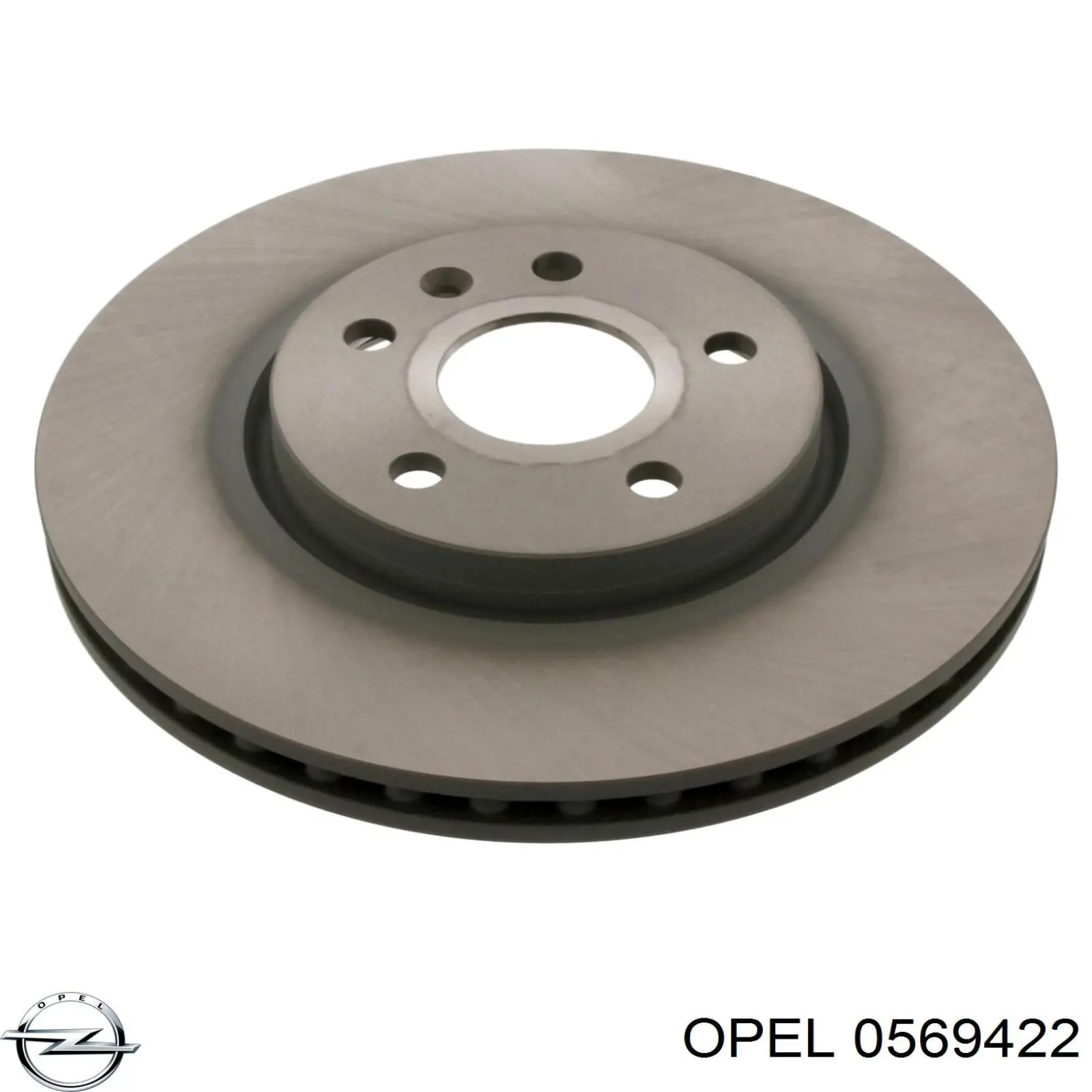 Диск переднього гальма Opel 0569422 ціна, від 63.67 USD