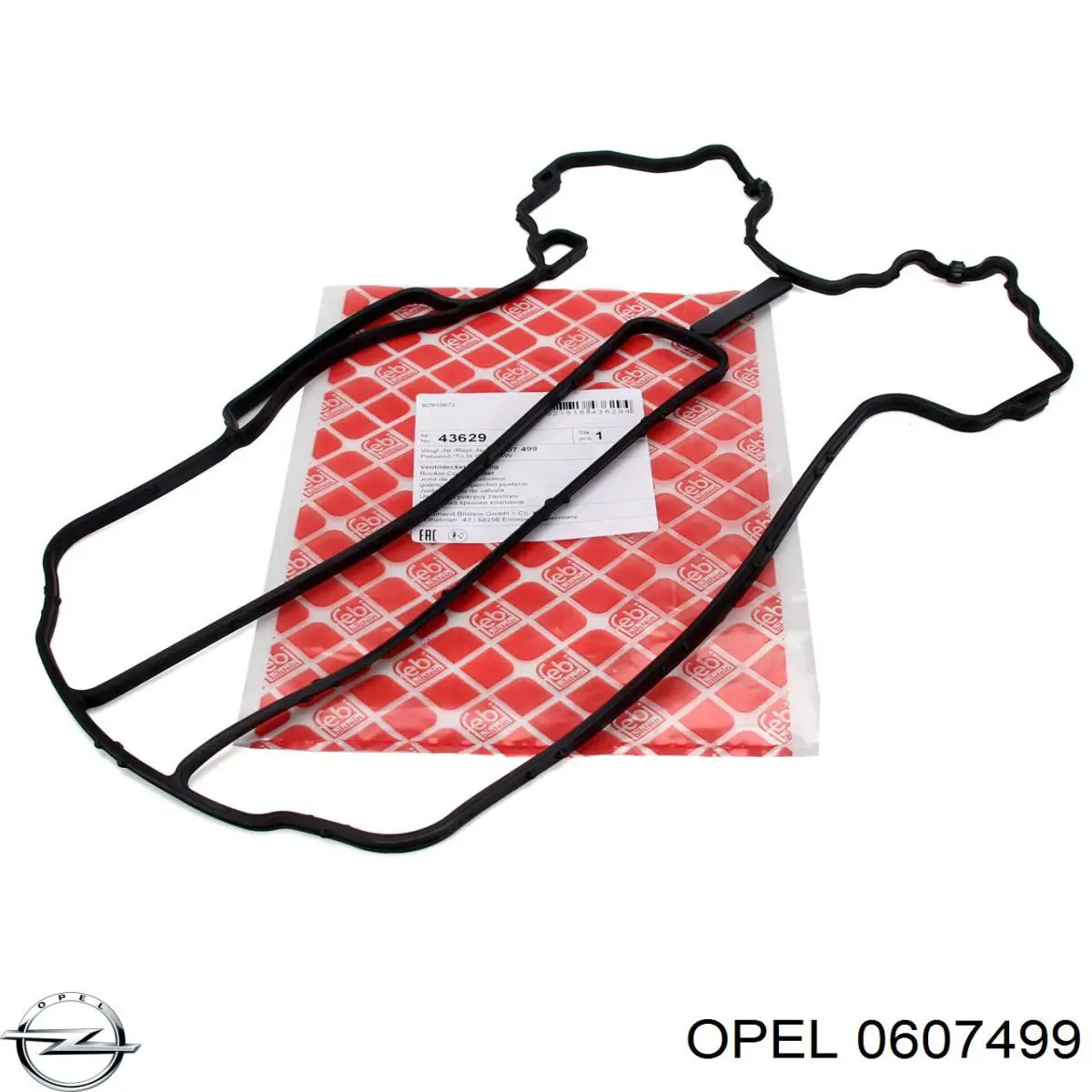 Купити 0607499 Opel Прокладка клапанної кришки