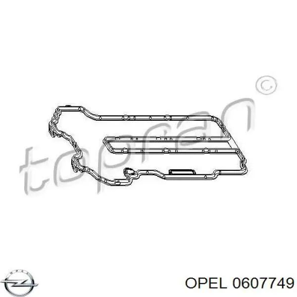Прокладка клапанної кришки двигуна Opel 0607749 ціна, від 10.97 USD