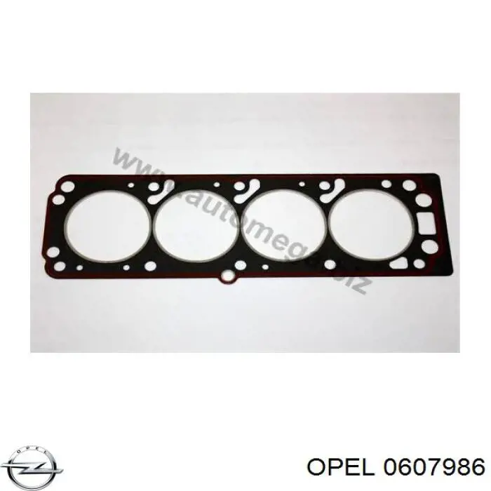 Прокладка ГБЦ Opel 0607986 ціна, від 10.96 USD