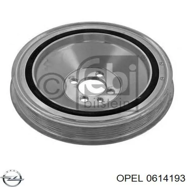 0614193 Opel шків колінвала
