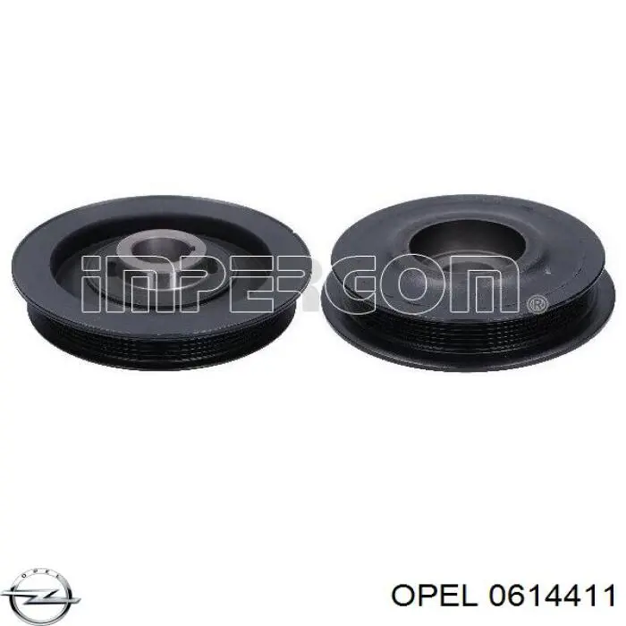 Шків колінвала (демпфер ) Opel 0614411 ціна, від 74.58 USD