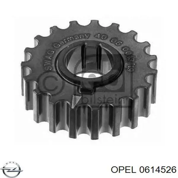 0614526 Opel зірка-шестерня приводу коленвалу двигуна