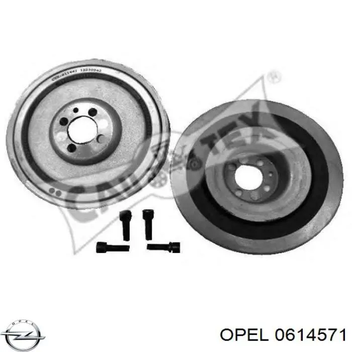 Шків колінвала 0614571 Opel