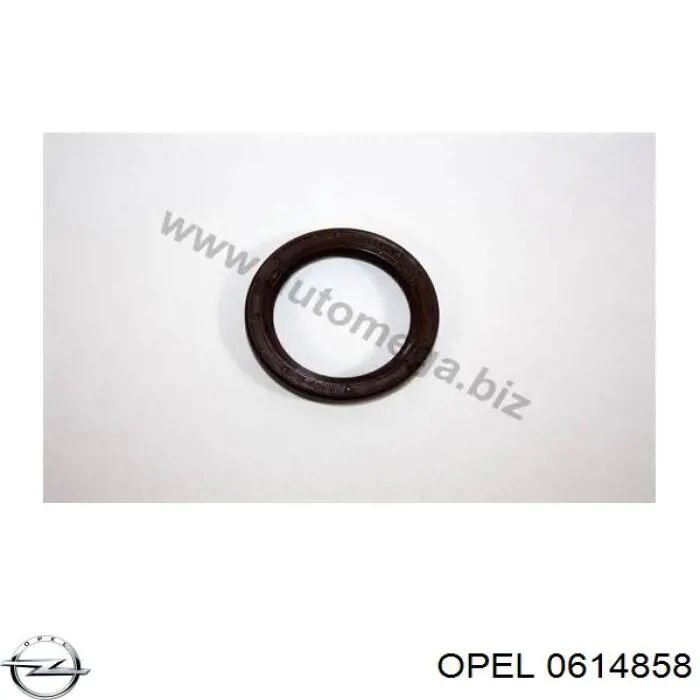 0614858 Opel сальник колінвала двигуна, передній