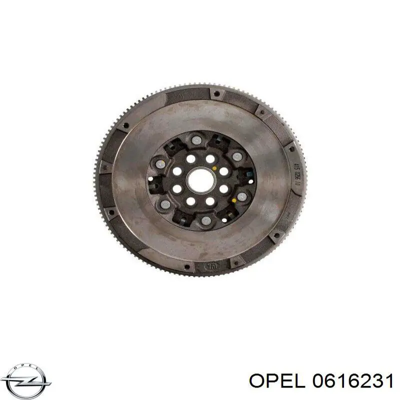 Купити 0616231 Opel Маховик із зубчастим ободом в зборі