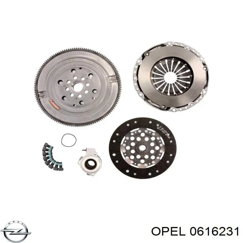 0616231 Opel маховик двигуна