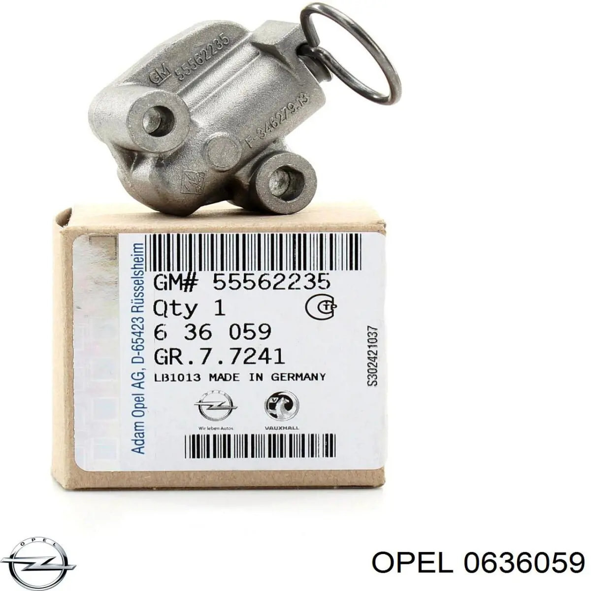 Купити 0636059 Opel Натягувач ланцюга ГРМ