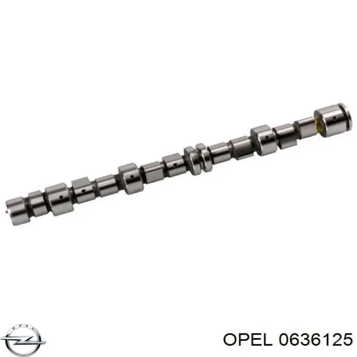 Розподільний вал двигуна випускний Opel 0636125 ціна, від 76.25 USD