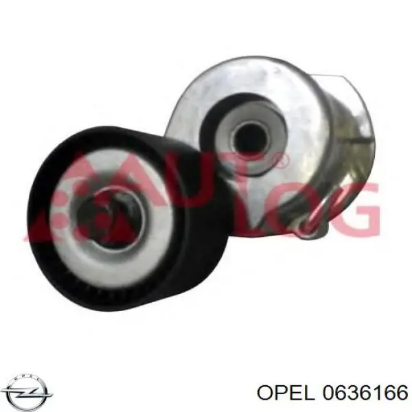 0636166 Opel натягувач приводного ременя