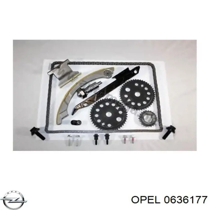 Купити 0636177 Opel Комплект ланцюга ГРМ