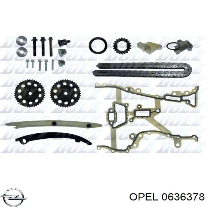 Купити 0636378 Opel Натягувач ланцюга ГРМ