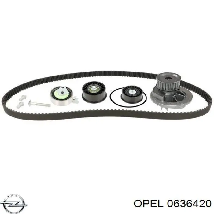 0636420 Opel Ролик ременя ГРМ, паразитний (D=52, 5 мм)