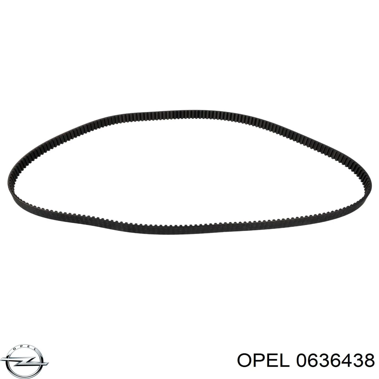 0636438 Opel ремінь грм