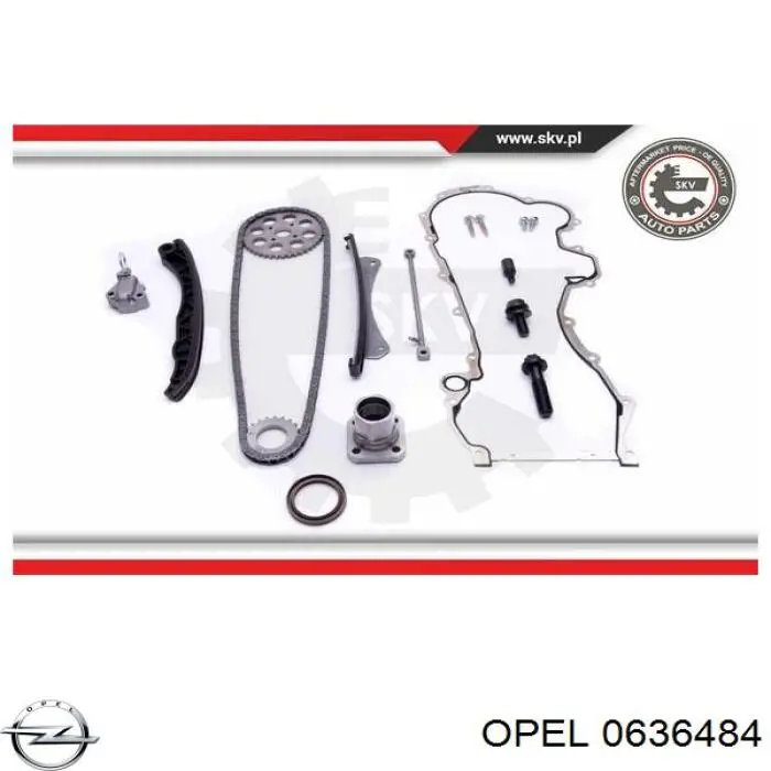 0636484 Opel Болт кріплення маховика