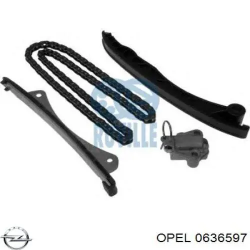 Ланцюг ГРМ, комплект Opel 0636597 ціна, від 47.60 USD