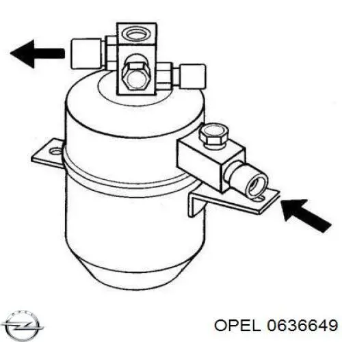  Opel 0636649 ціна, від 1.18 USD