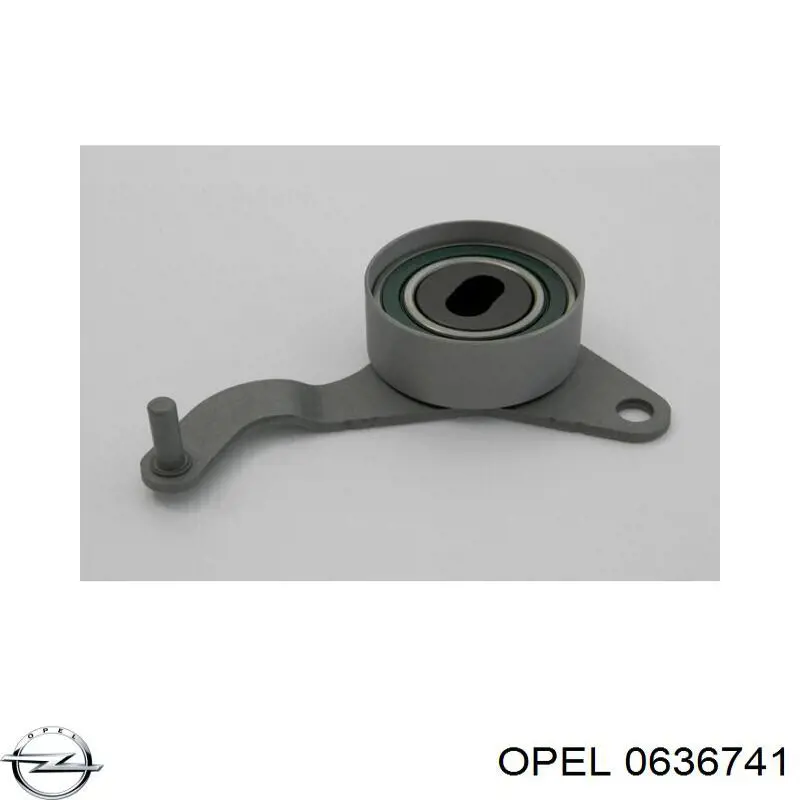 0636741 Opel ролик натягувача ременя грм