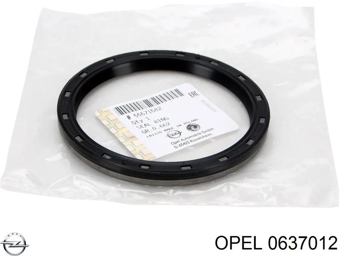 Купити 0637012 Opel Зірка колінчастого вала