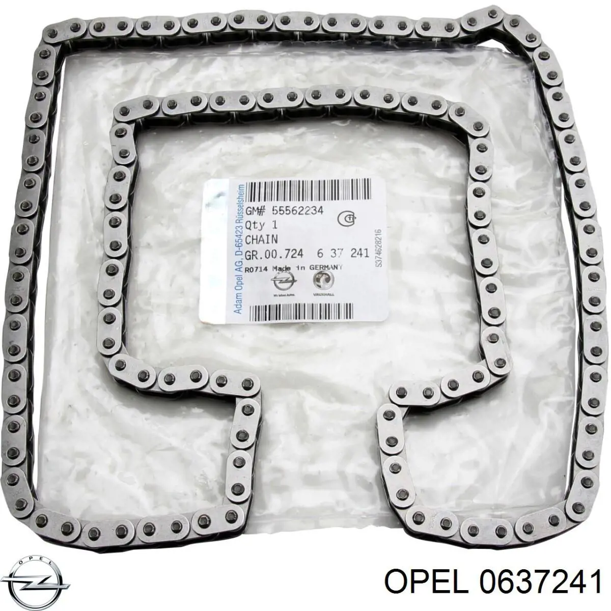 Купити 0637241 Opel Ланцюг ГРМ, розподілвала