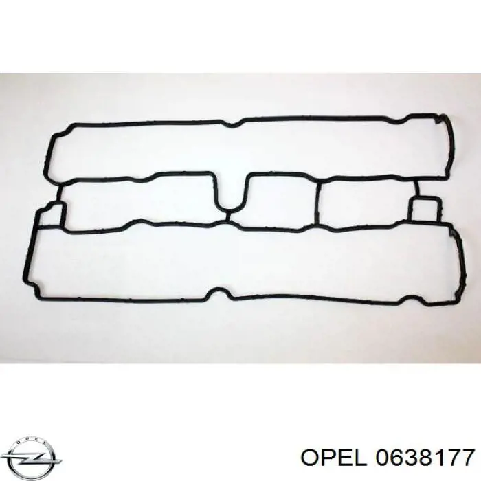 0638177 Opel прокладка клапанної кришки двигуна