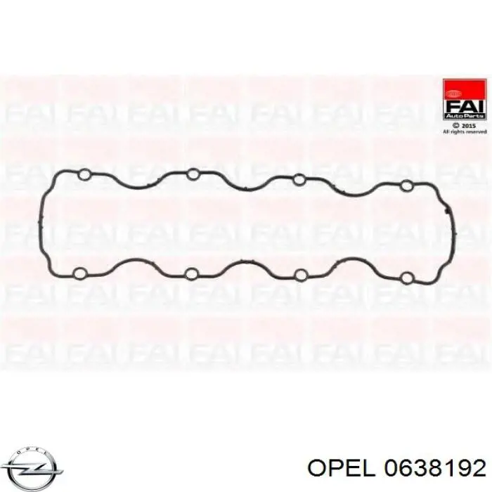 Прокладка клапанної кришки двигуна Opel 0638192 ціна, від 2.18 USD