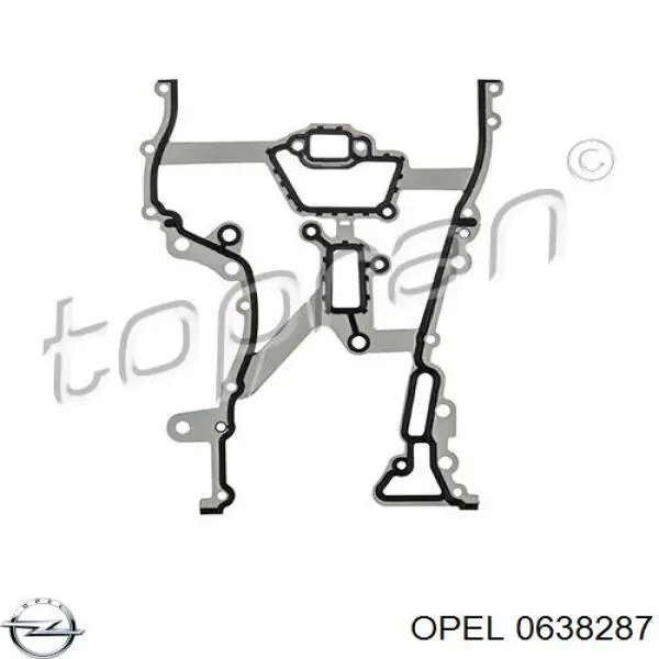 Купити 0638287 Opel Прокладка передньої кришки двигуна