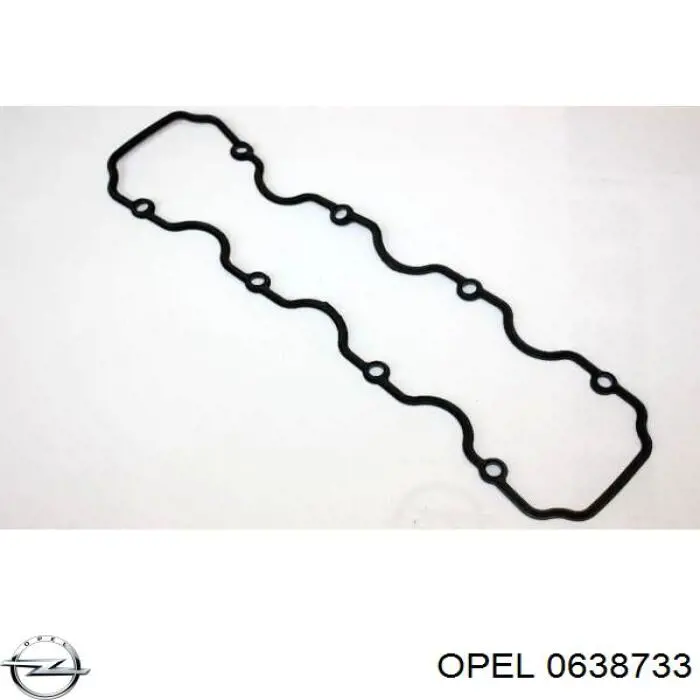 0638733 Opel прокладка клапанної кришки двигуна