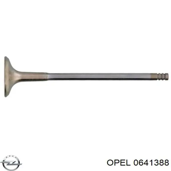 0641388 Opel клапан випускний
