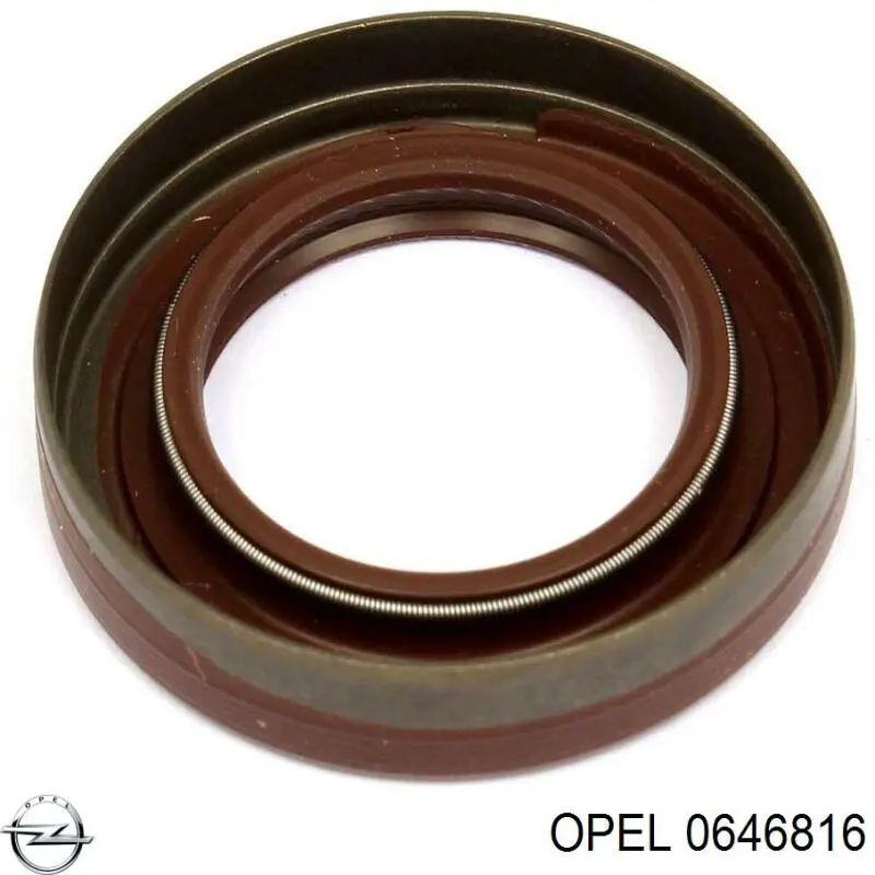 Сальник коленвала двигуна, передній Opel 0646816 ціна, від 2.55 USD