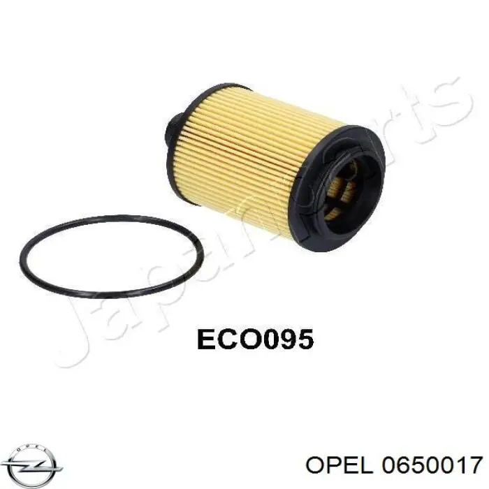 Масляний фільтр 0650017 Opel